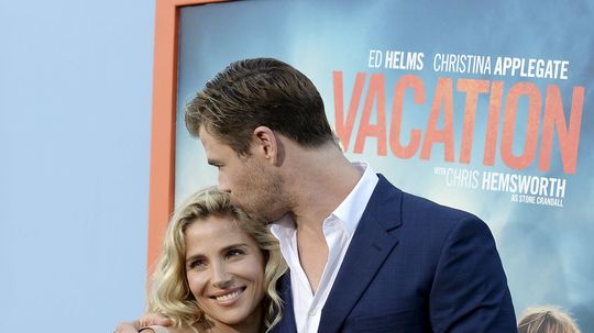 Chris Hemswort h a jeho manželka,  Elsa Pataky,...