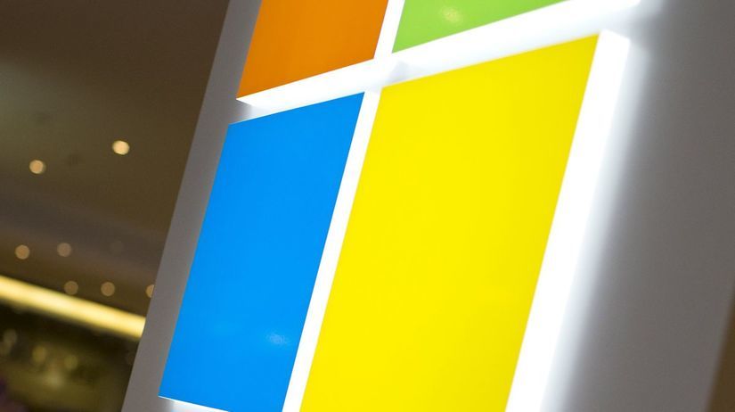 Microsoft, logo, firma, Windows