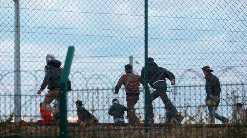Calais, utečenci