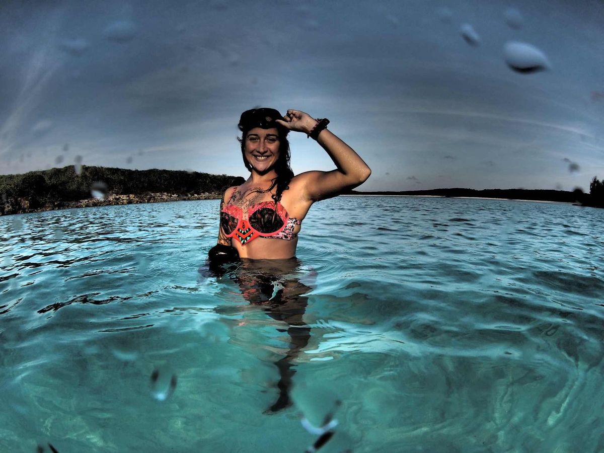 Slovenská reprezentantka vo freedivingu...