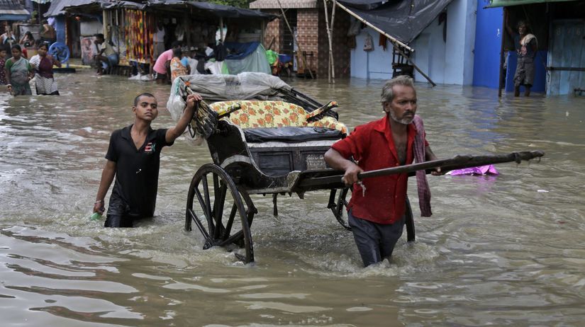 India, monzún, záplavy