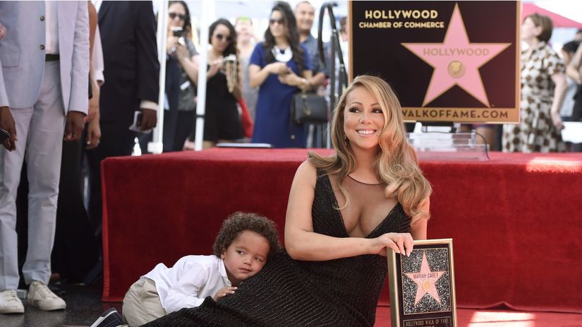 Mariah Carey a jej synček Moroccan Cannon