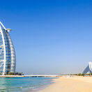 Dubaj, hotel, Burj Al Arab, pláž, Burdž