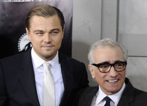 Leonardo DiCaprio s režisérom Martinom Scorsesem.