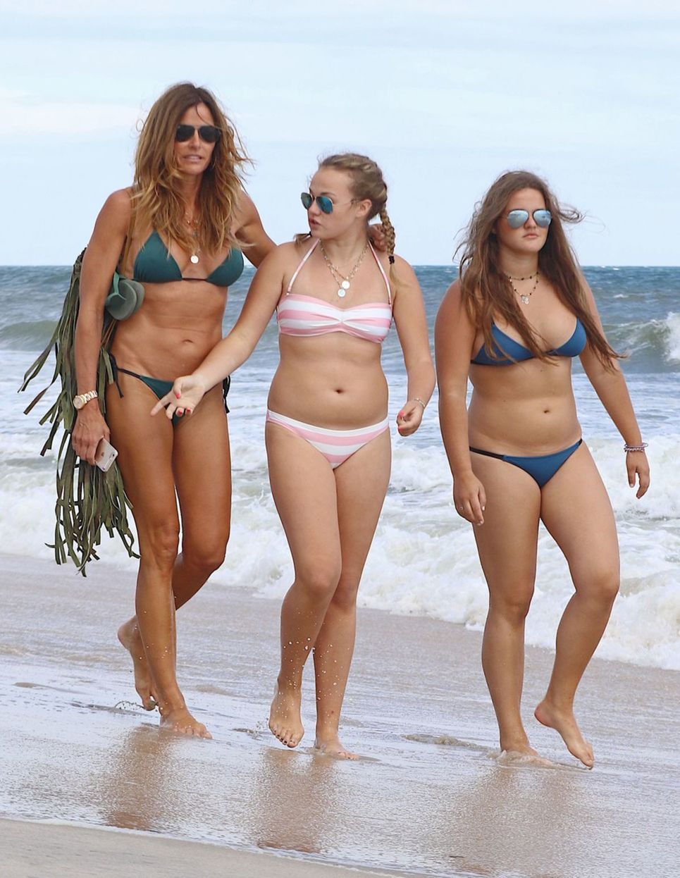 Hviezda reality šou a modelka Kelly Bensimon...