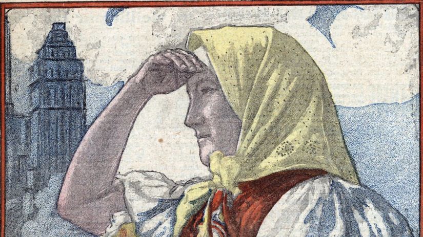 Príchod na Ellis Island v new Yorku, začína sa...