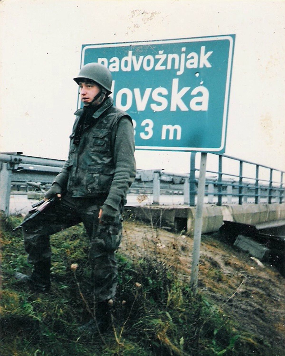 Diaľnica bratstva a jednoty počas vojny v...