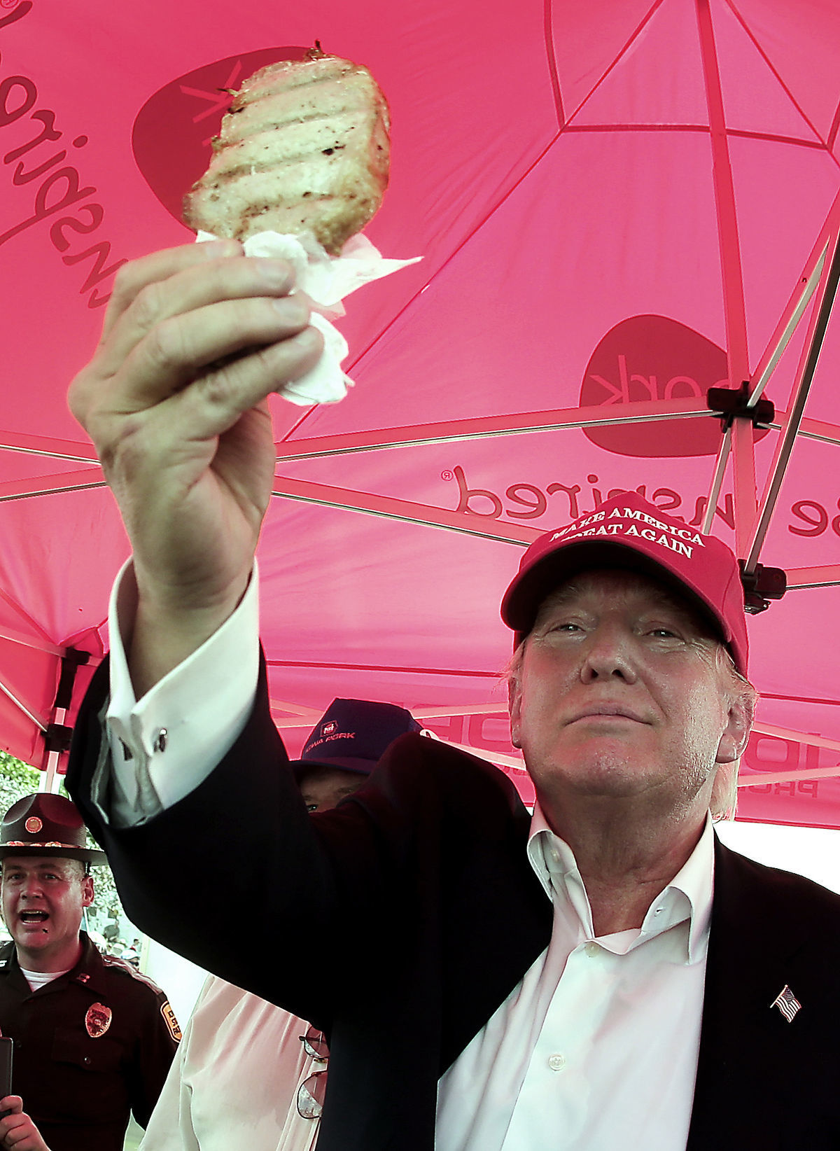 Ani prezidentský kandidát Donald Trump neodolal...