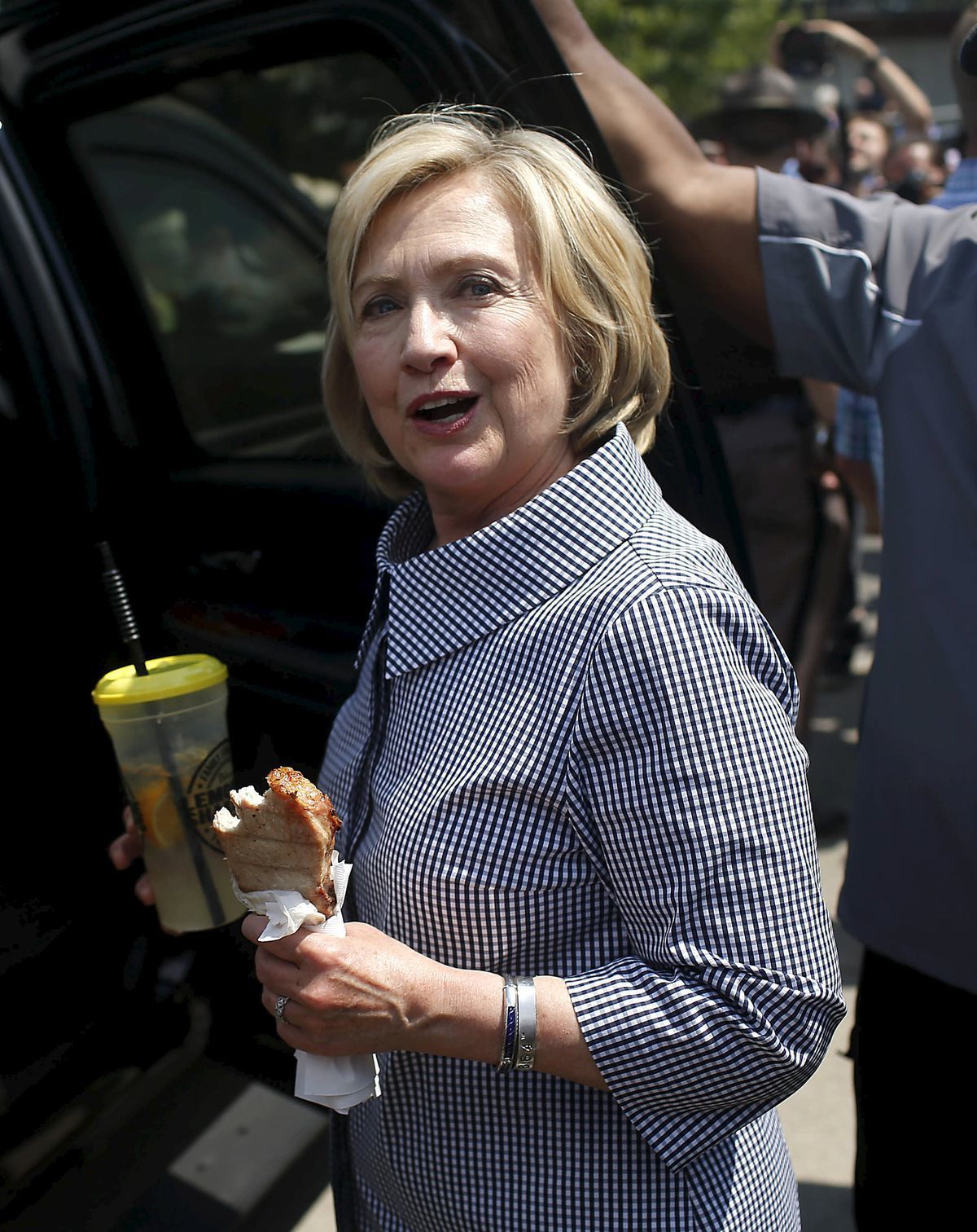 Kandidátka na americkú prezidentku Hillary...