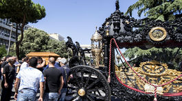 Pozostalí poslali mafiánskeho bossa dobyť nebesia, pohreb pobúril Rím