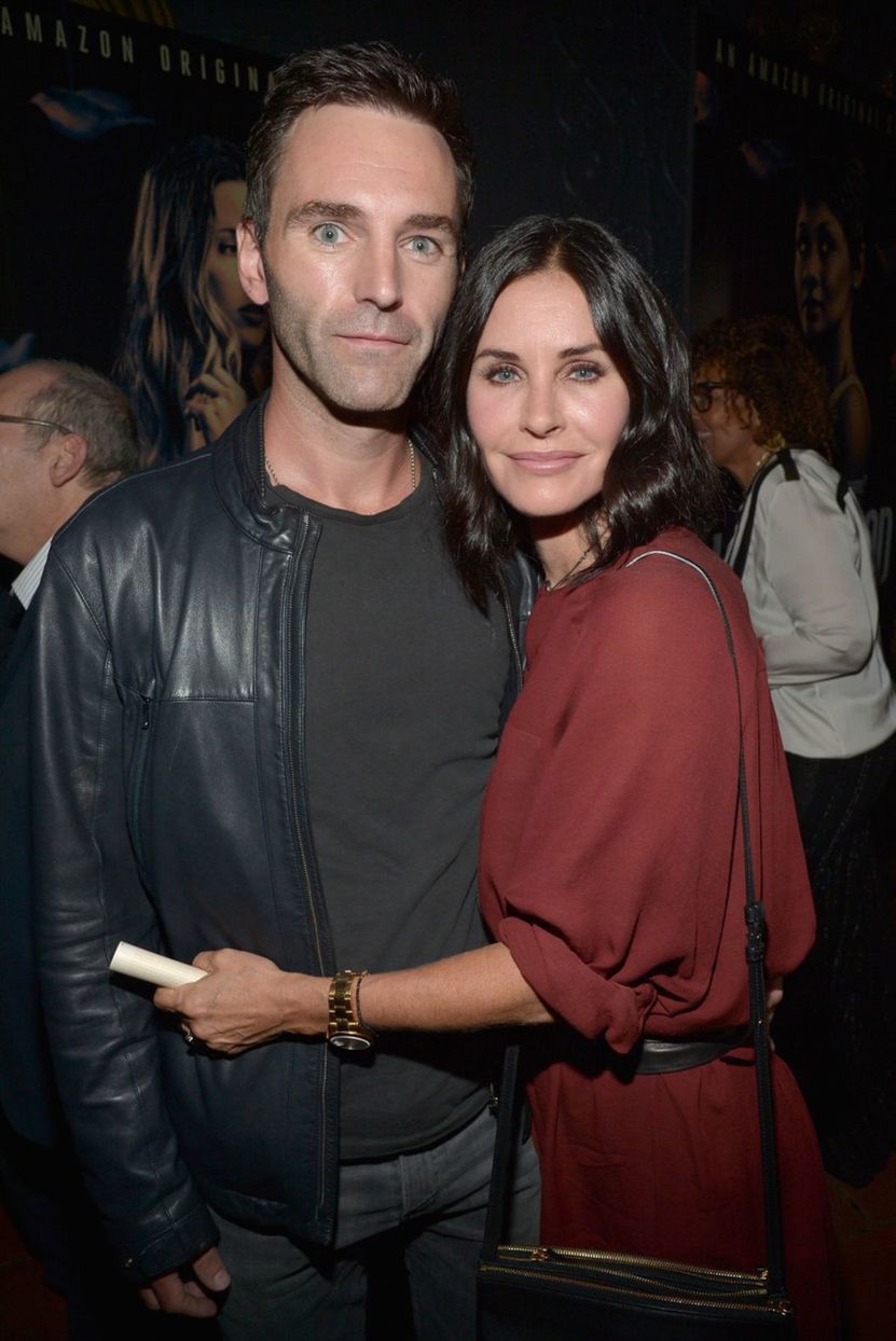 Johnny McDaid a Courteney Cox na aktuálnom...