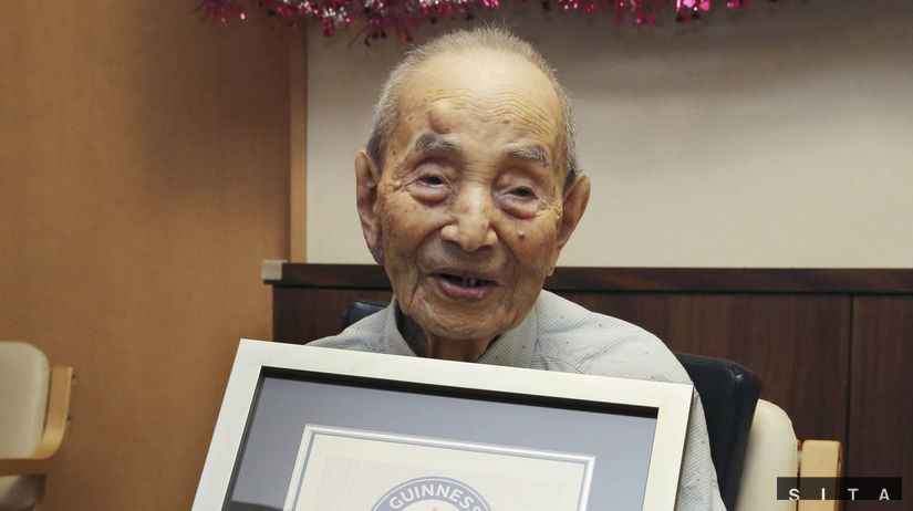 najstarší muž sveta, Japonec