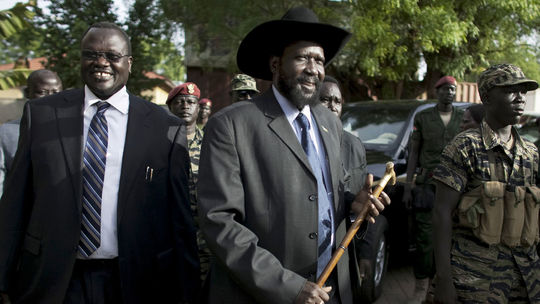 Prezident Južného Sudánu a líder povstalcov podpísali mierovú dohodu