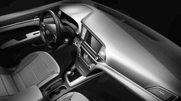 Hyundai Elantra 2016: Je tu prvá snímka interiéru