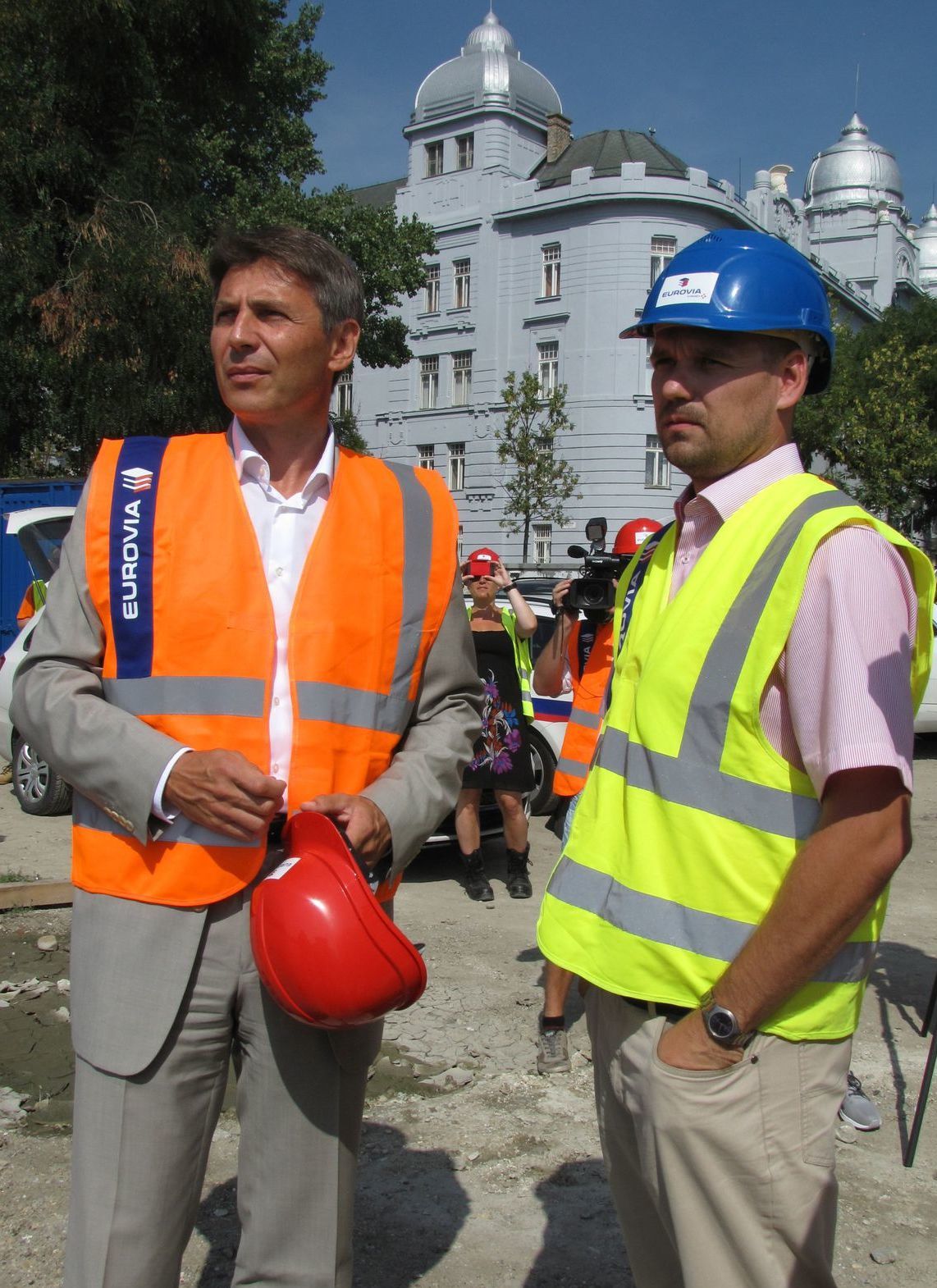 Primátor Bratislavy Ivo Nesrovnal a riaditeľ...