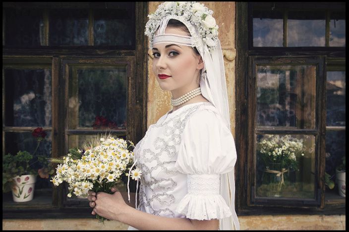 Svadobné šaty od Milady Sabolovej, inšpirované...