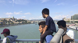 Budapešť, utečenci