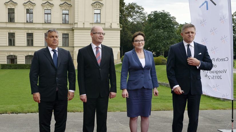 Orbán, Sobotka, Kopaczová, Fico