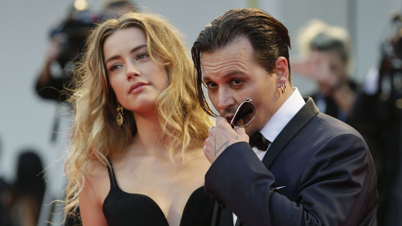 Manželia Amber Heard a Johnny Depp.