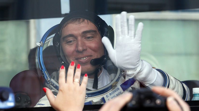 Sojuz, ISS, Sergej Volkov