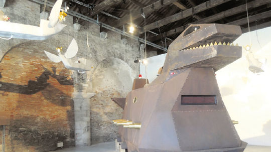 Indonéziu reprezentoval Heri Dono s dielom...