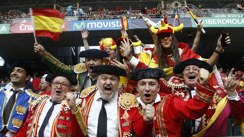 Španielsko, Slovensko, fanúšikovia