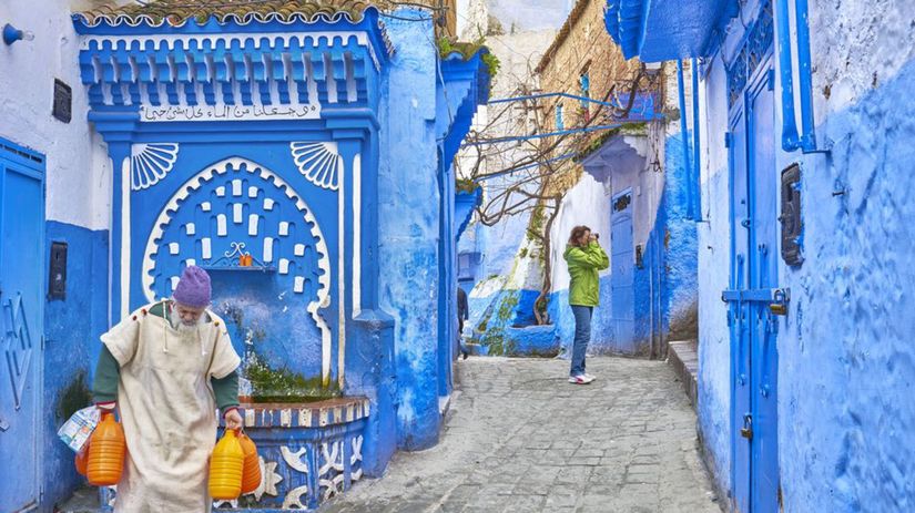 Chefchaouen je lákadlom pre turistov.