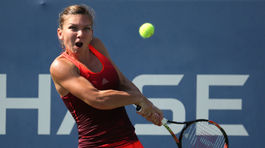 Halepová prvý raz postúpila do štvrťfinále v New Yorku