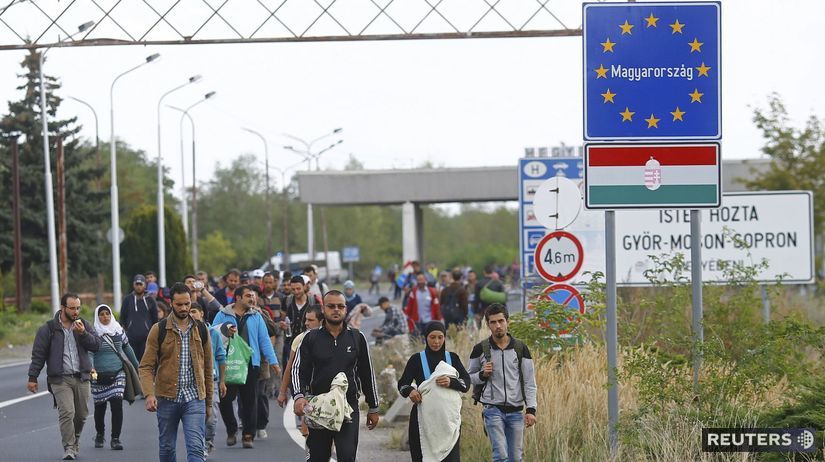 utečenci, migranti, hranice, maďarsko, rakúsko
