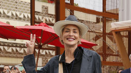  Sharon Stone na milánskom výstavisku Expo 2015.