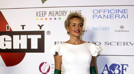 Sharon Stone na galapodujatí "Celebrity Fight...