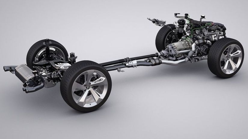 Štvorkolka Bentaygy má až osem jazdných režimov.