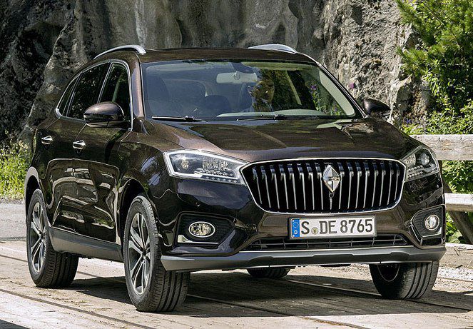 Borgward BX7 z roku 2015 bol prvým modelom...