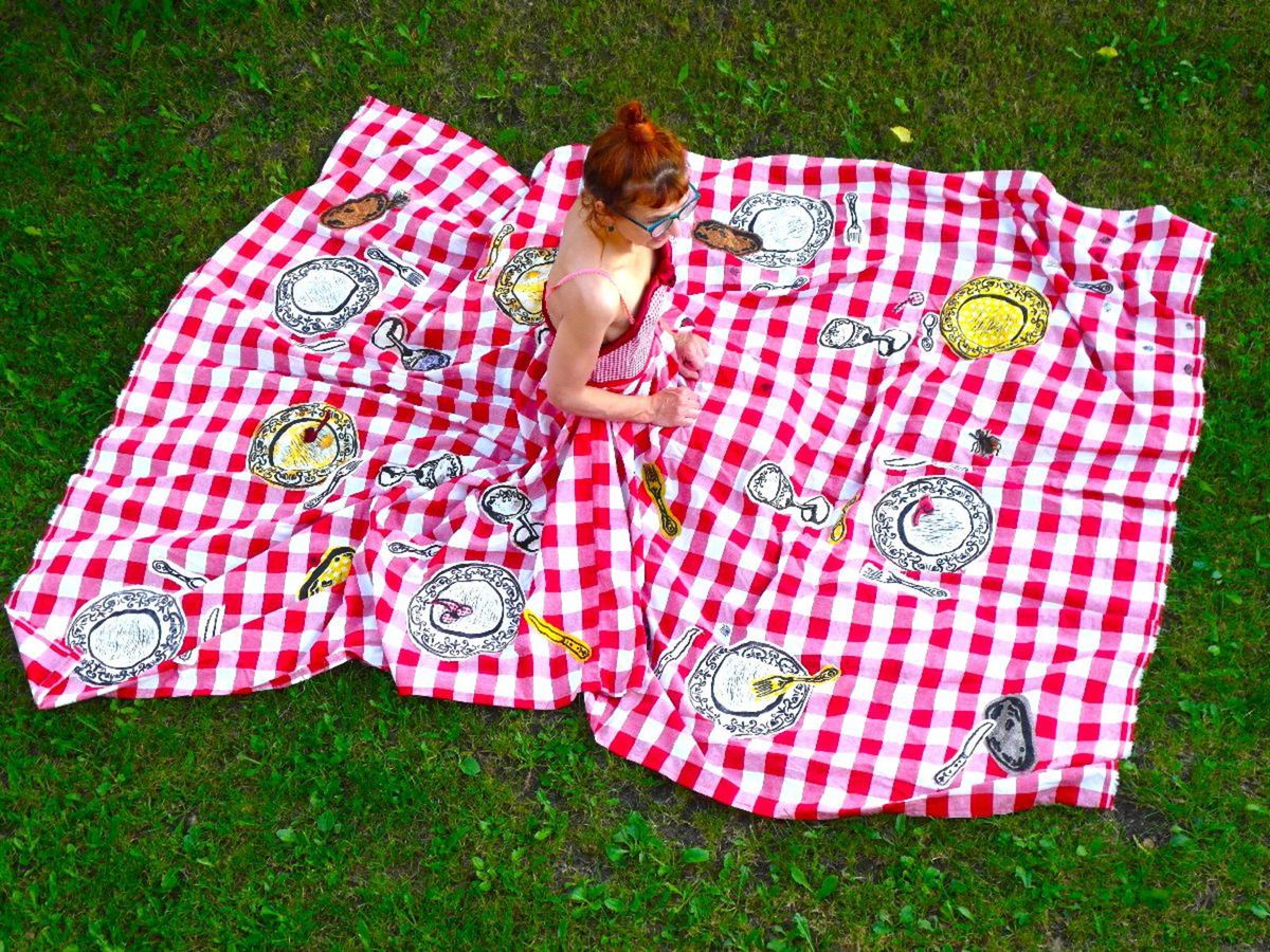 Catherine Grangier, Francúzsko: Piknikové šaty