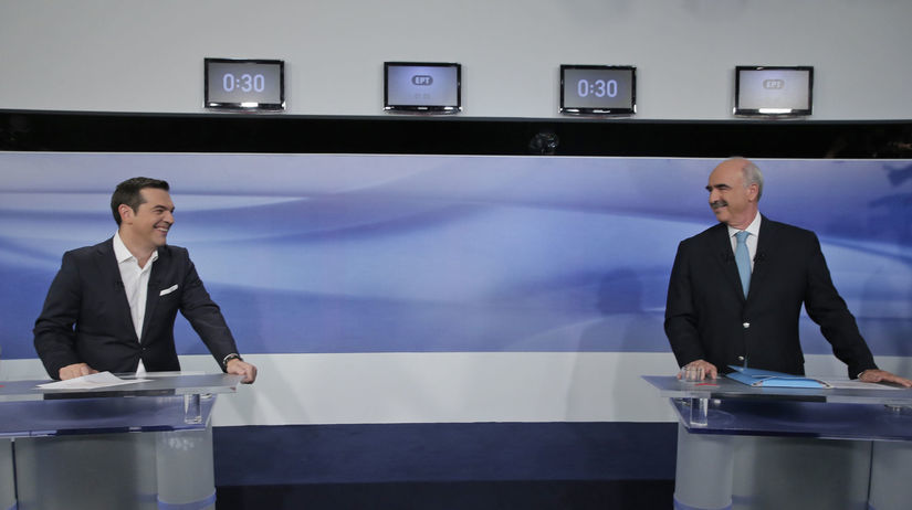 grécko, predčasné voľby, tsipras, Meimarakis