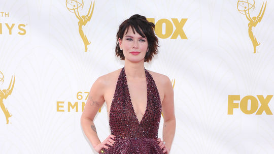 Herečka Lena Headey v róbe Zuhair Murad Couture.