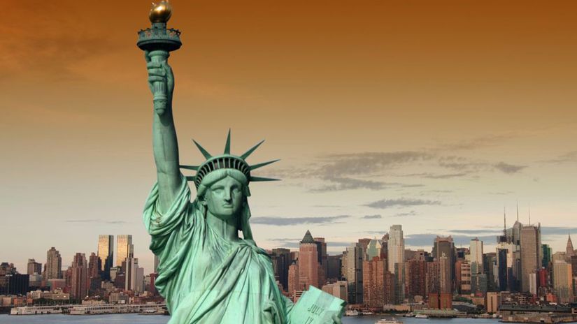 socha slobody, USA, Amerika, New York,