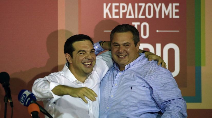 grécko, voľby, syriza, tsipras, kammenos,