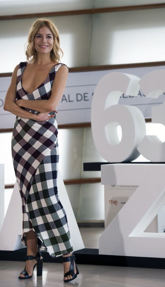 Britská herečka Sienna Miller na filmovom...