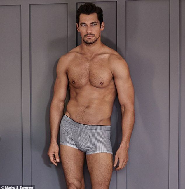 David Gandy pre Marks & Spencer.