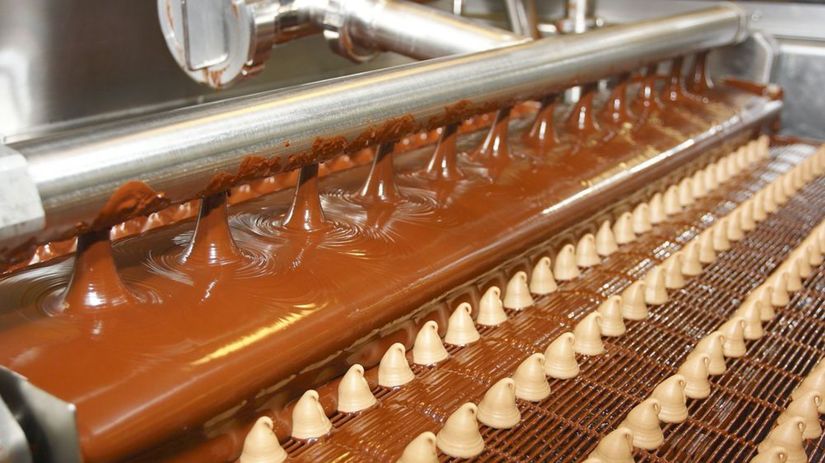 čokoláda, čokoládovňa, továreň na čokoládu