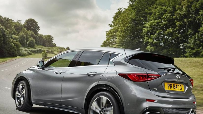 Infiniti Q30 obúva 17- až 19-placové disky...