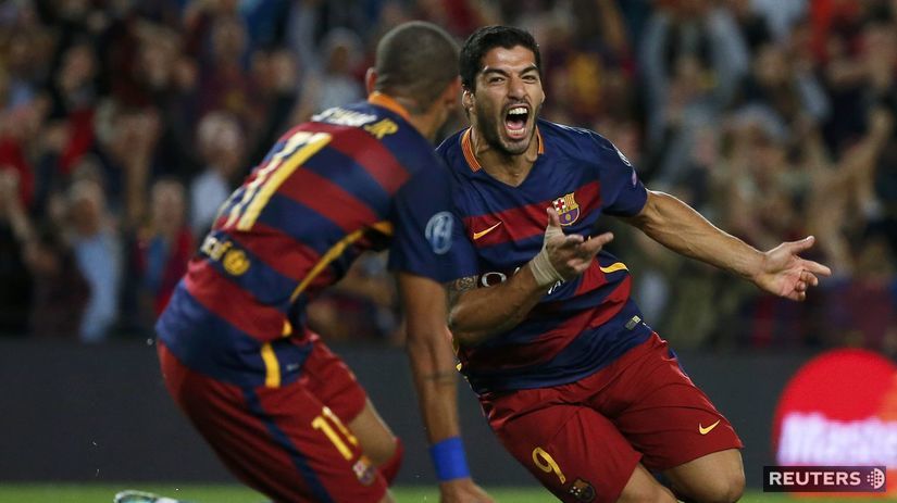Luis Suárez, Neymar, FC Barcelona, radosť