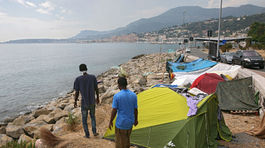 Talianska polícia vypratala tábor pri francúzskych hraniciach