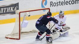 Belasé hokejky zostávajú zakliate. Slovan prehral s Čeľabinskom 1:3