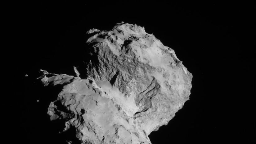Kométa 67P/Čurjumov-Gerasimenko.