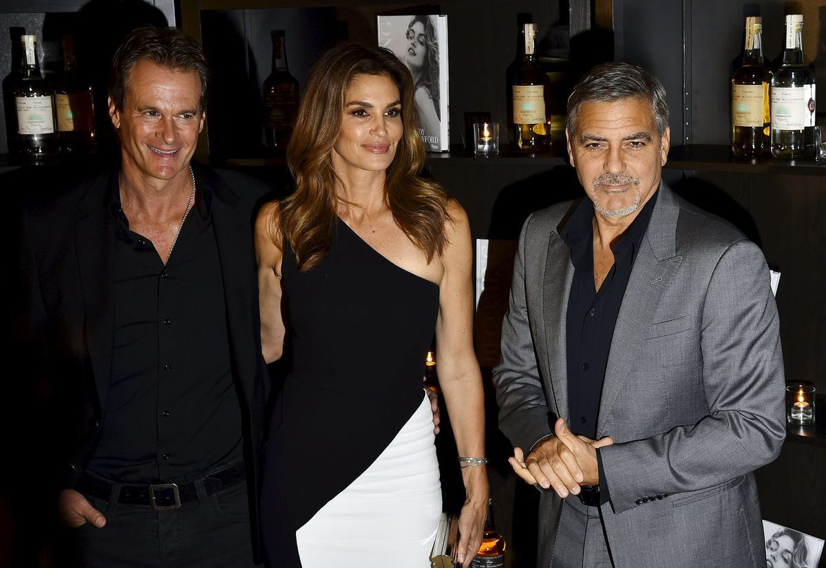 George Clooney, modelka Cindy Crawford a jej...
