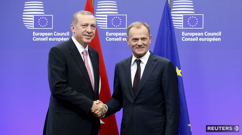 EÚ, Donald Tusk, Tayyip Erdogan