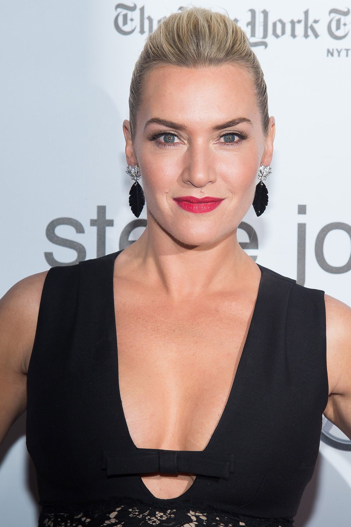 Kate Winslet na prezentácii snímky...
