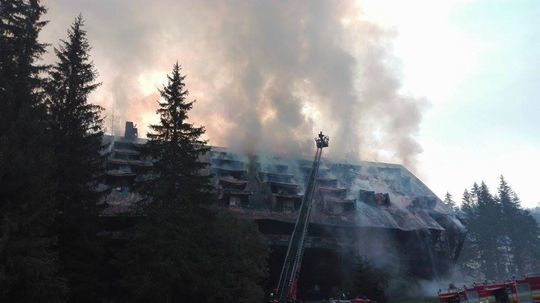 Požiar v Jasnej, 6.0.2015